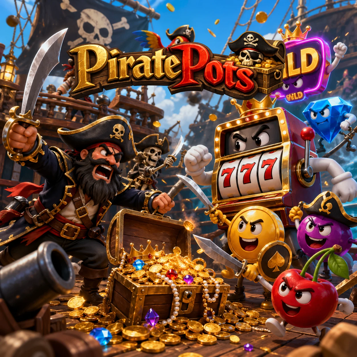 PiratePots Casino Games